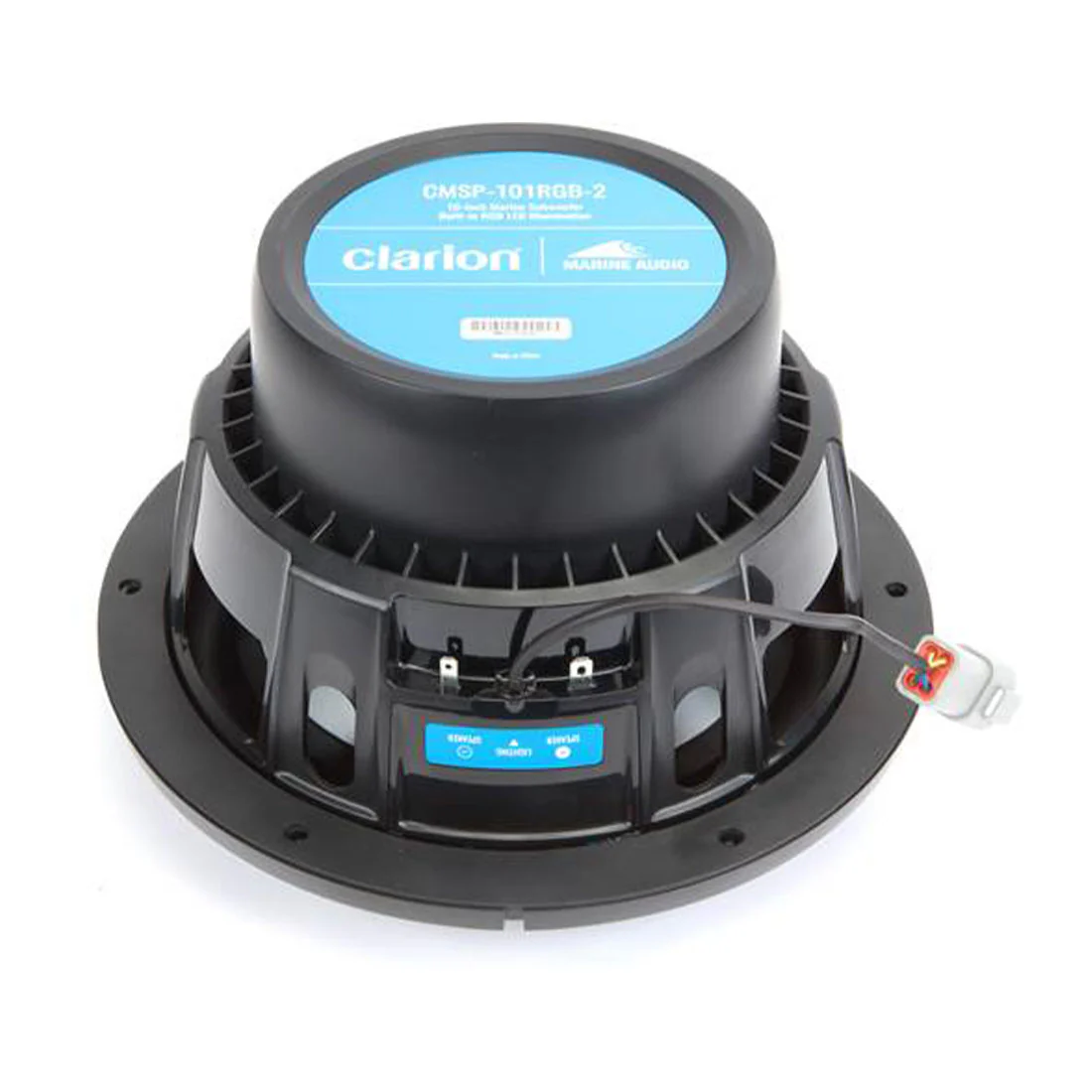 Clarion CMSP-101RGB Premium Series 10" Marine RGB LED Subwoofer (CMSP101RGB2) - Image 5