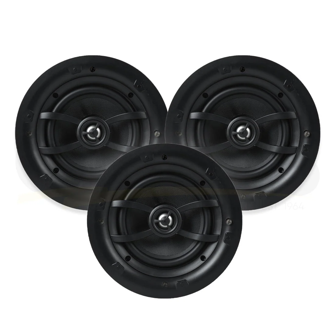Crossroads NIC60-H-T 6" 70 Volt Frameless In-Ceiling Speaker - Bundle - Image 2