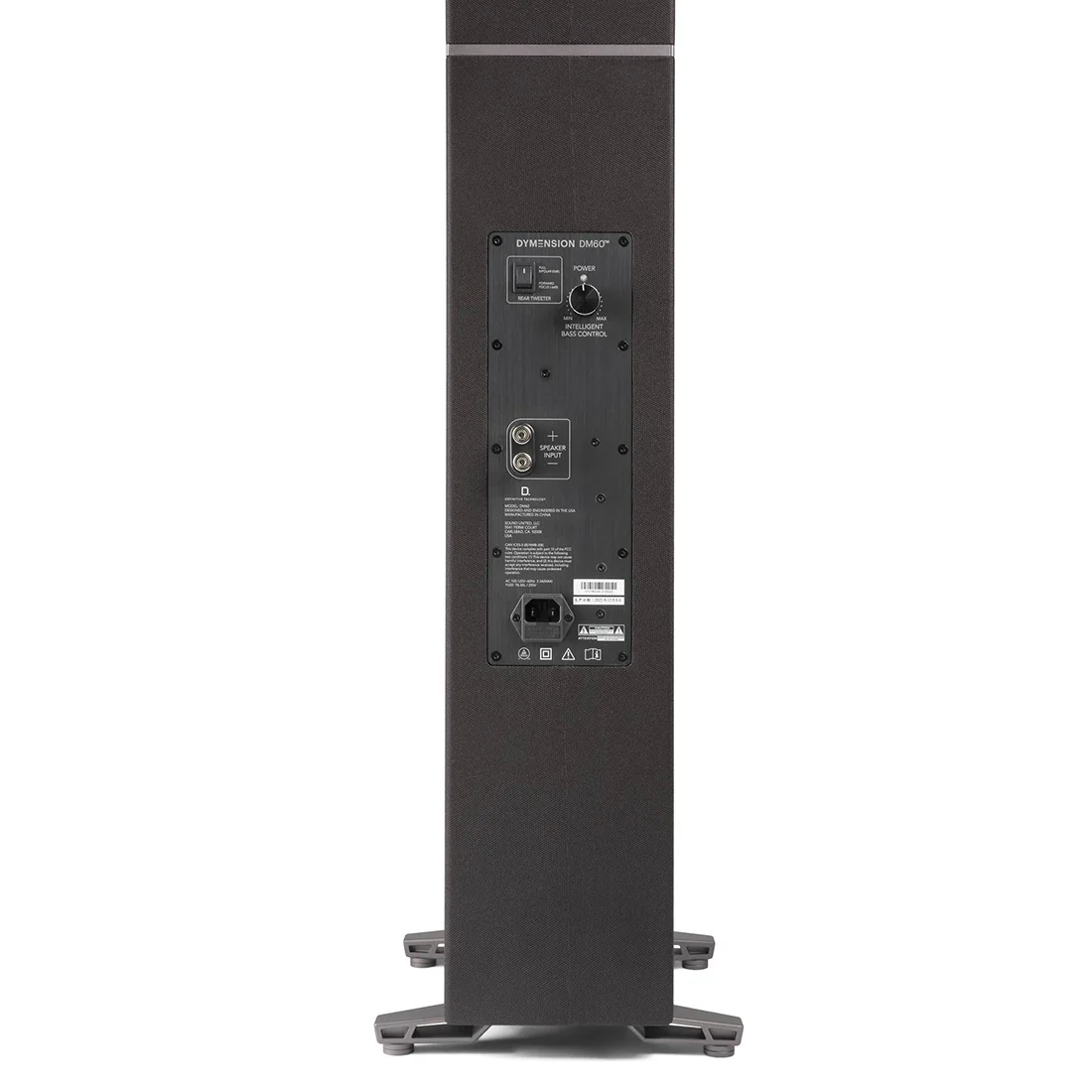 Definitive Technology Dymension DM60 Bipolar Floor Standing Speakers with 8" Powered Subwoofer - Black - Pair - Image 4