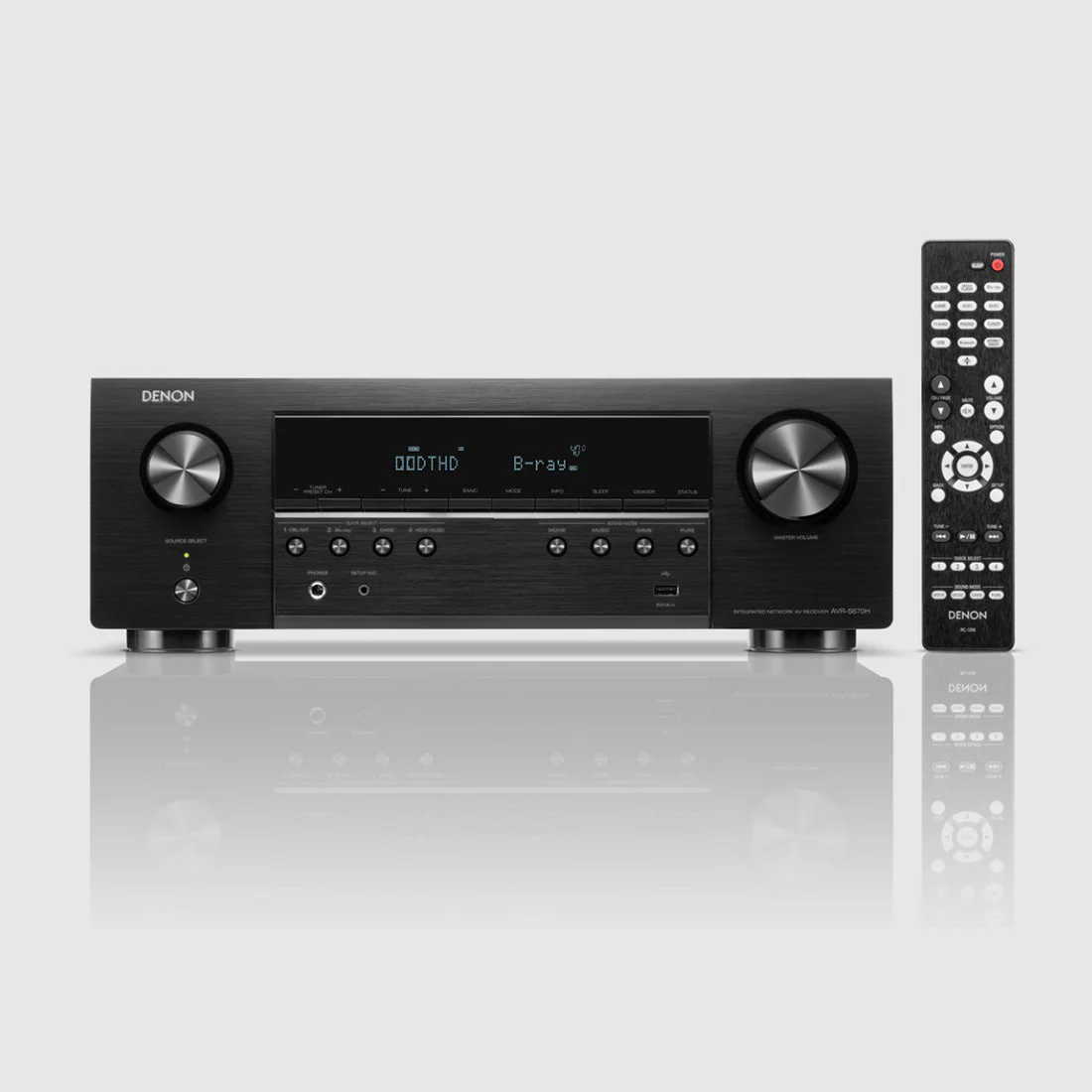 Denon AVR-S670H 5.2 Channel 8K AV Receiver | Home 550 Smart Sound Bar Bundle - Image 2