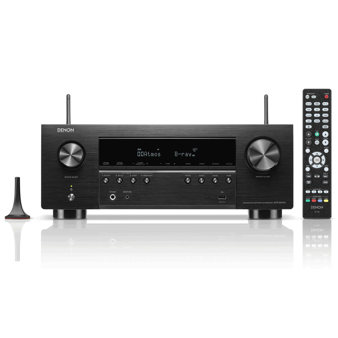 Denon AVR-S970H 7.2 Channel 8K Receiver with Dolby Atmos and DTS:X (AVRS970H) - Image 4