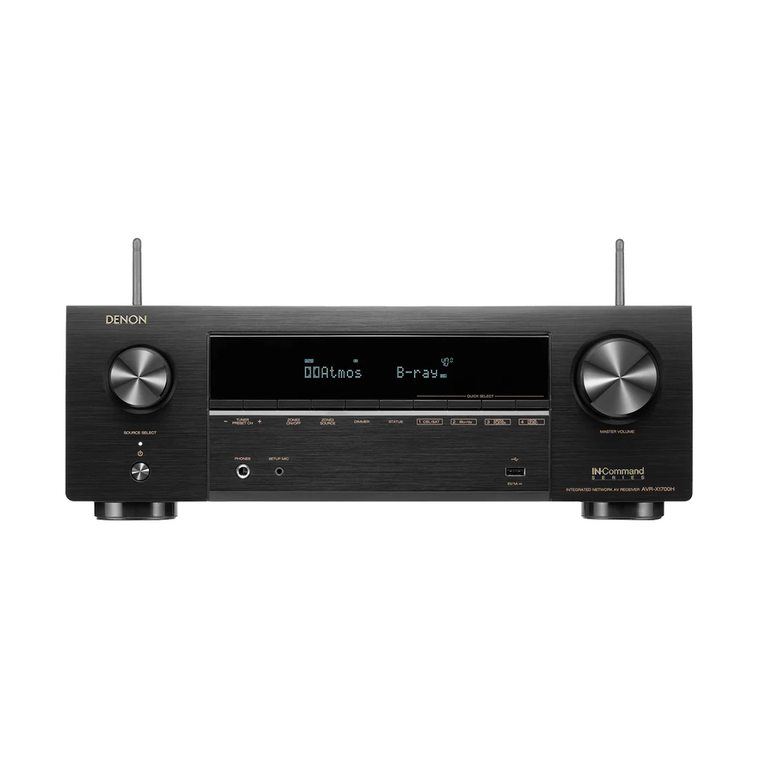 Denon AVR-X1700H B-Stock | Sony Speakers | Klipsch R-121SW – 5.1 Home Theatre Bundle - Image 5