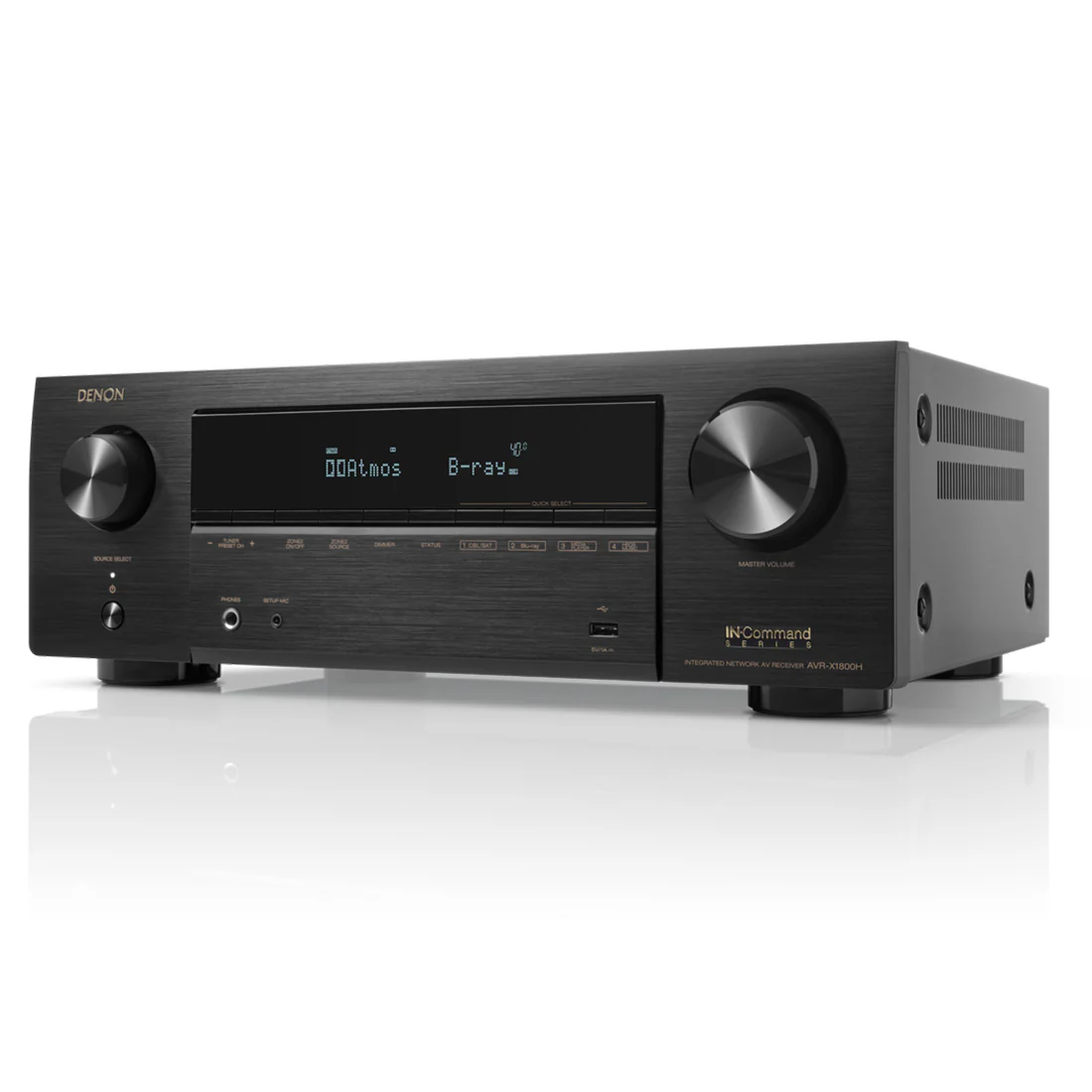 Denon AVR-X1800H 7.2-Channel 8K AV Receiver with HEOS (AVRX1800H) - Image 3