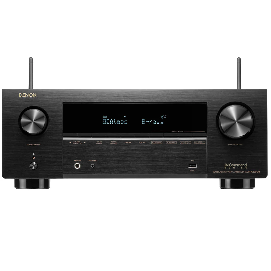 Denon AVR-X2800H 7.2 Channel 8K AV Receiver | Home 350 Speaker Bundle - Image 3