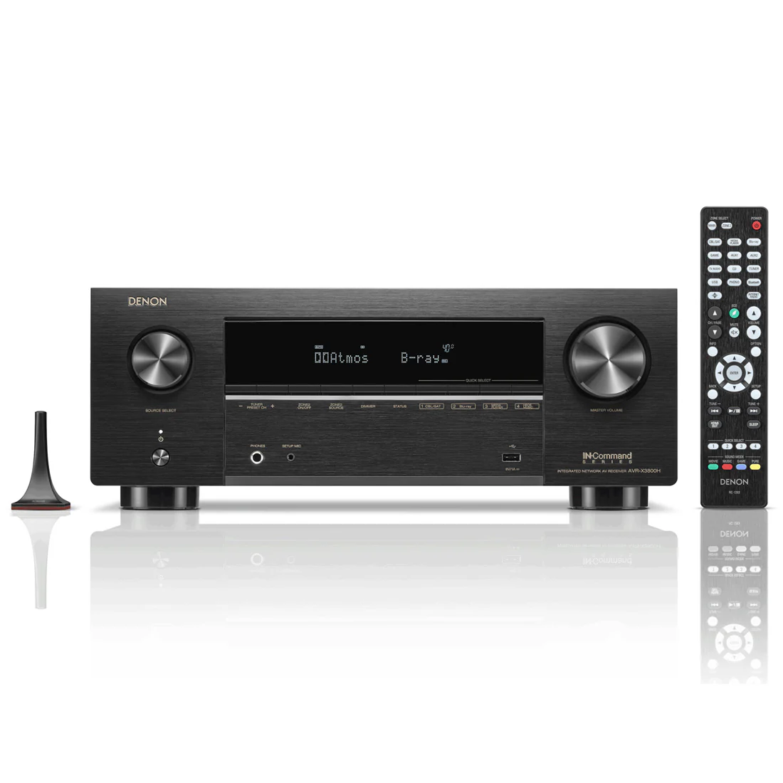 Denon AVR-X3800H 9.4 Channel 8K AV Receiver with HEOS Built-in (AVRX3800H) - Image 3