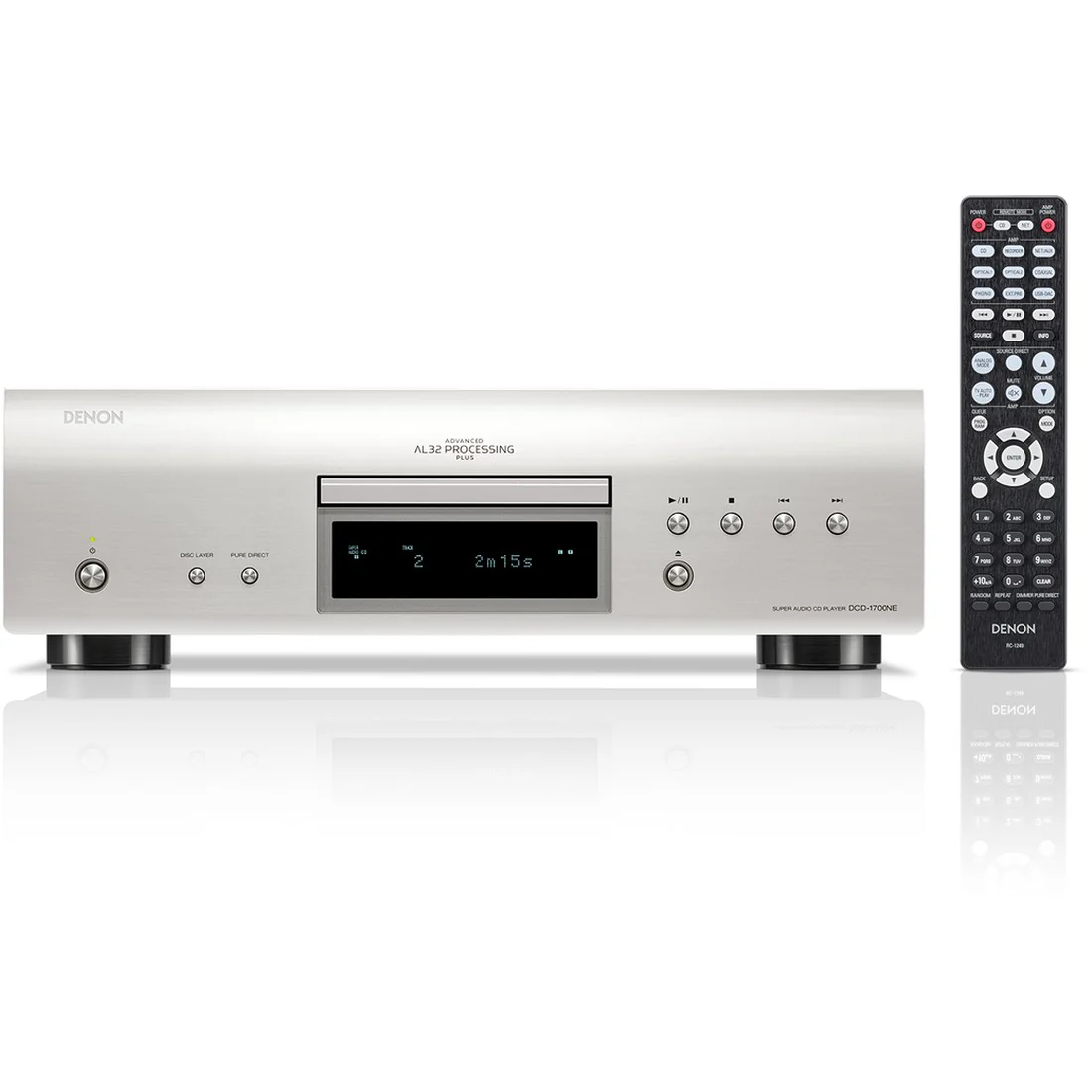 Denon DCD-1700NE CD/SACD player with Advanced AL32 Processing Plus - Image 4