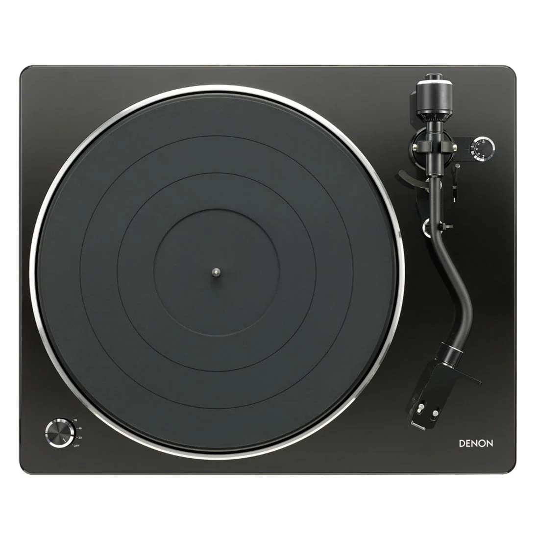 Denon DP-400 Hi-Fi Turntable w/ Speed Auto Sensor (DP400 BLACK) - Image 6