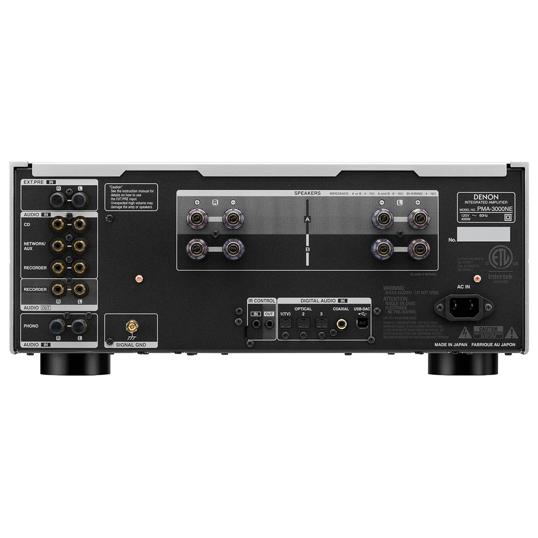 Denon PMA-3000NE 2-channel 160W Integrated Amplifier with MM/MC Phono Stage - Image 9