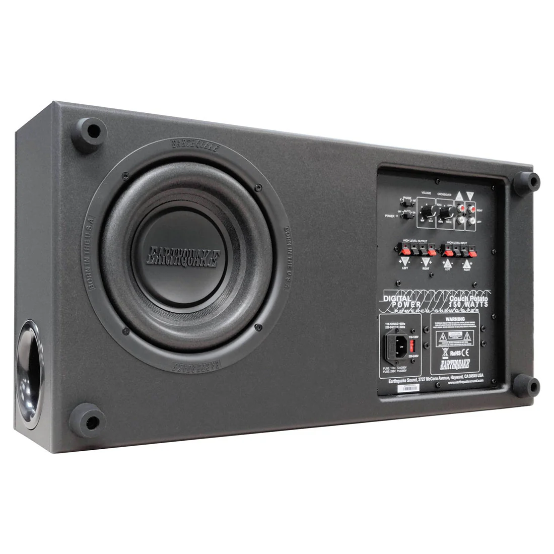 Earthquake Sound CP8 8" Couch Potato Slim Subwoofer (CP8) - Image 2