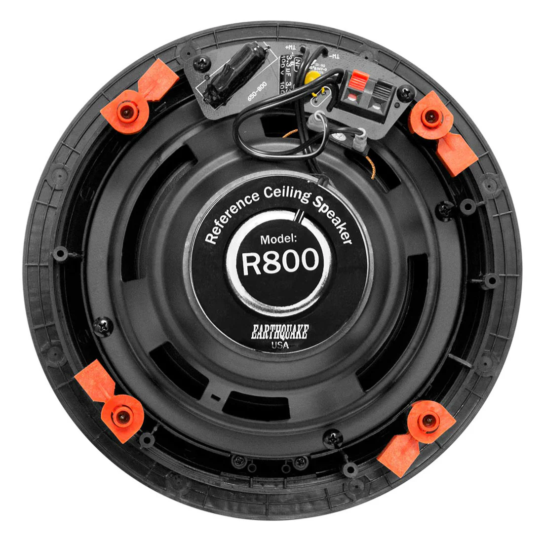 Earthquake Sound R800 8" In Ceiling Speakers With Magnetic Paintable Grill - Pair (R800) - Image 5