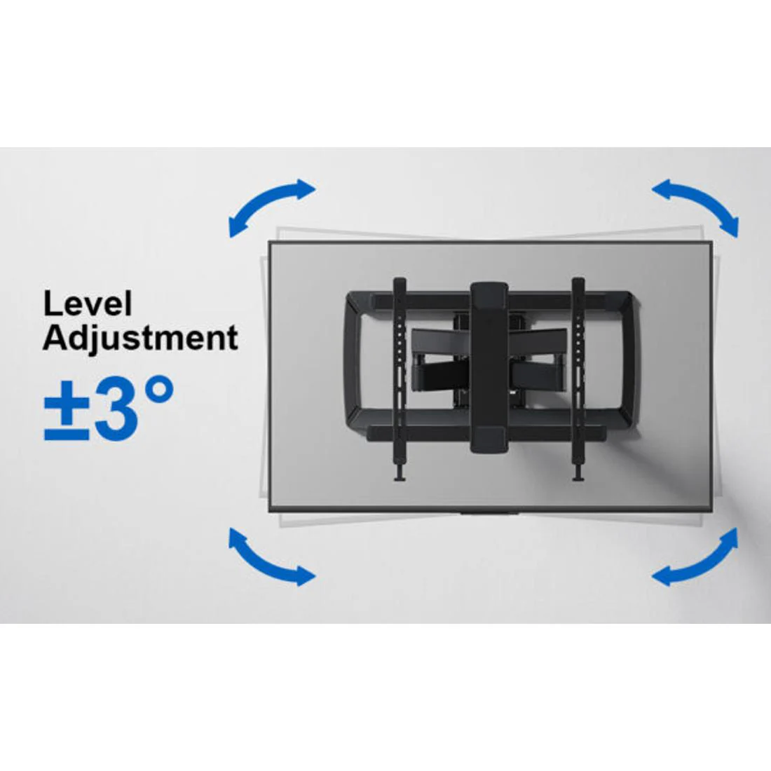 ErgoAV ERMML4-01B Full Motion Mount for 42"-90" TVs (ERMML401B) - Image 5