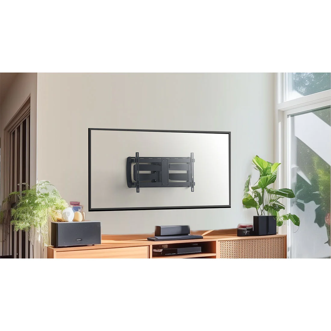 ErgoAV ERMML6-01B Large Motion TV Mount 42"-90" TVs (ERMML601B) - Image 5