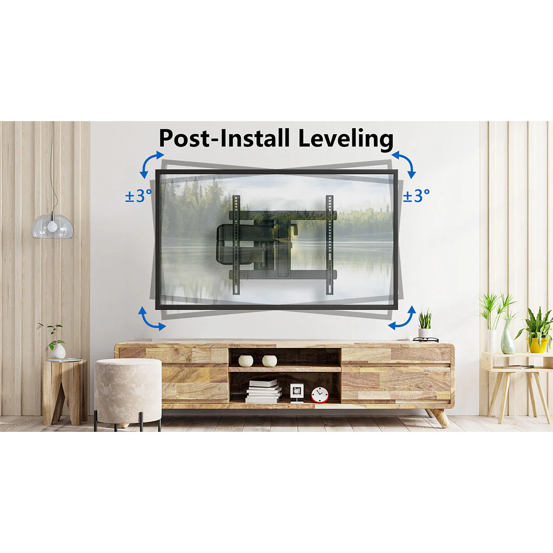 ErgoAV ERMMM9-01B Medium Motion TV Mount 32"-65" TVs (ERMMM901B) - Image 6
