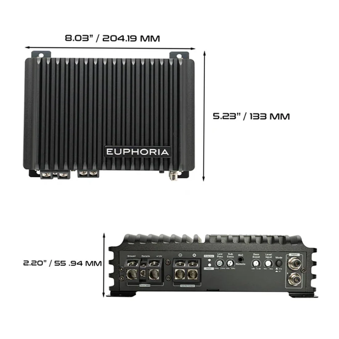 Euphoria EA1.1200 Full Range Class D Monoblock Car Amplifier (EA11200) - Image 2