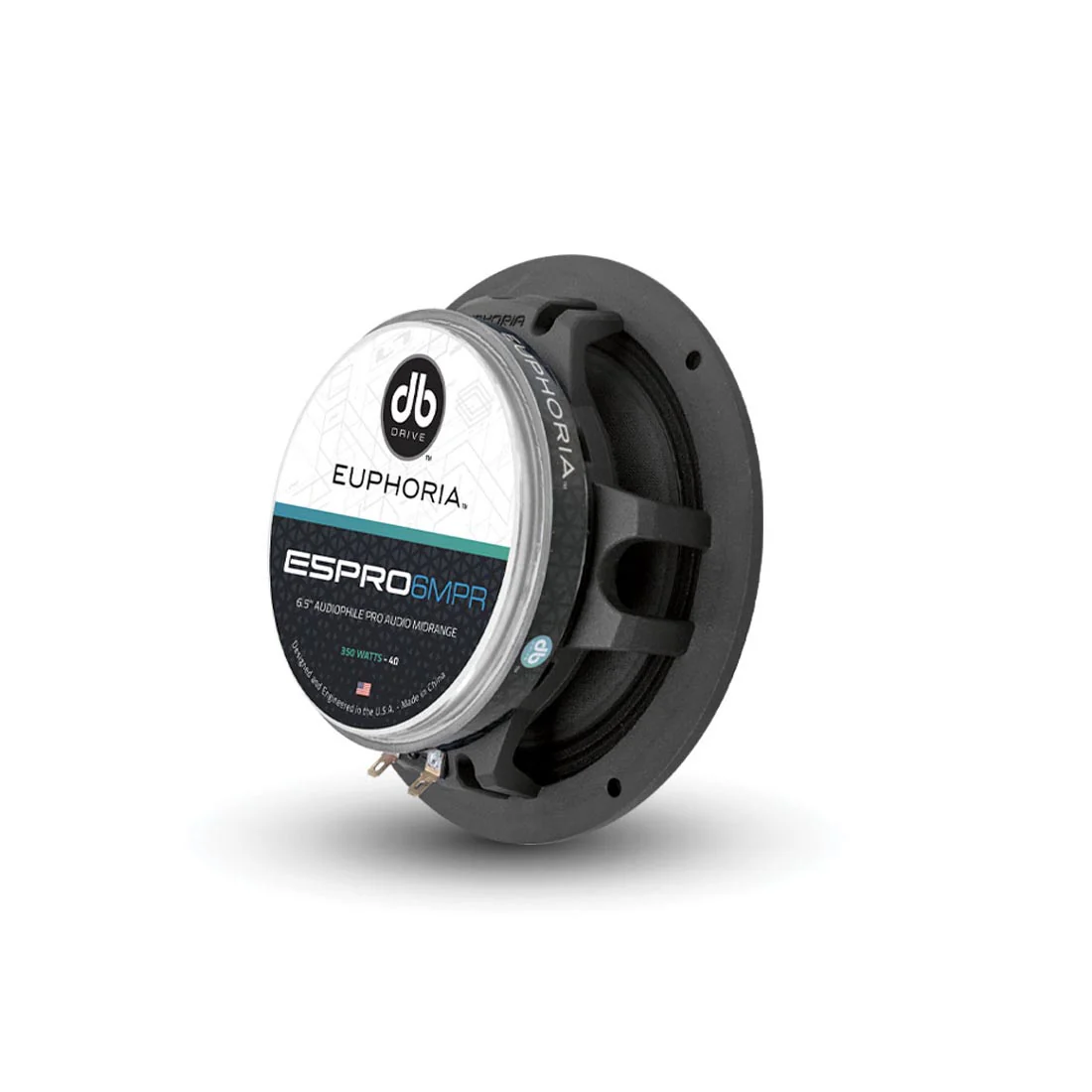 Euphoria E5PRO-6MPR 6.5" 4 Ohm Shallow Midrange Speakers (E5PRO6MPR) - Image 2