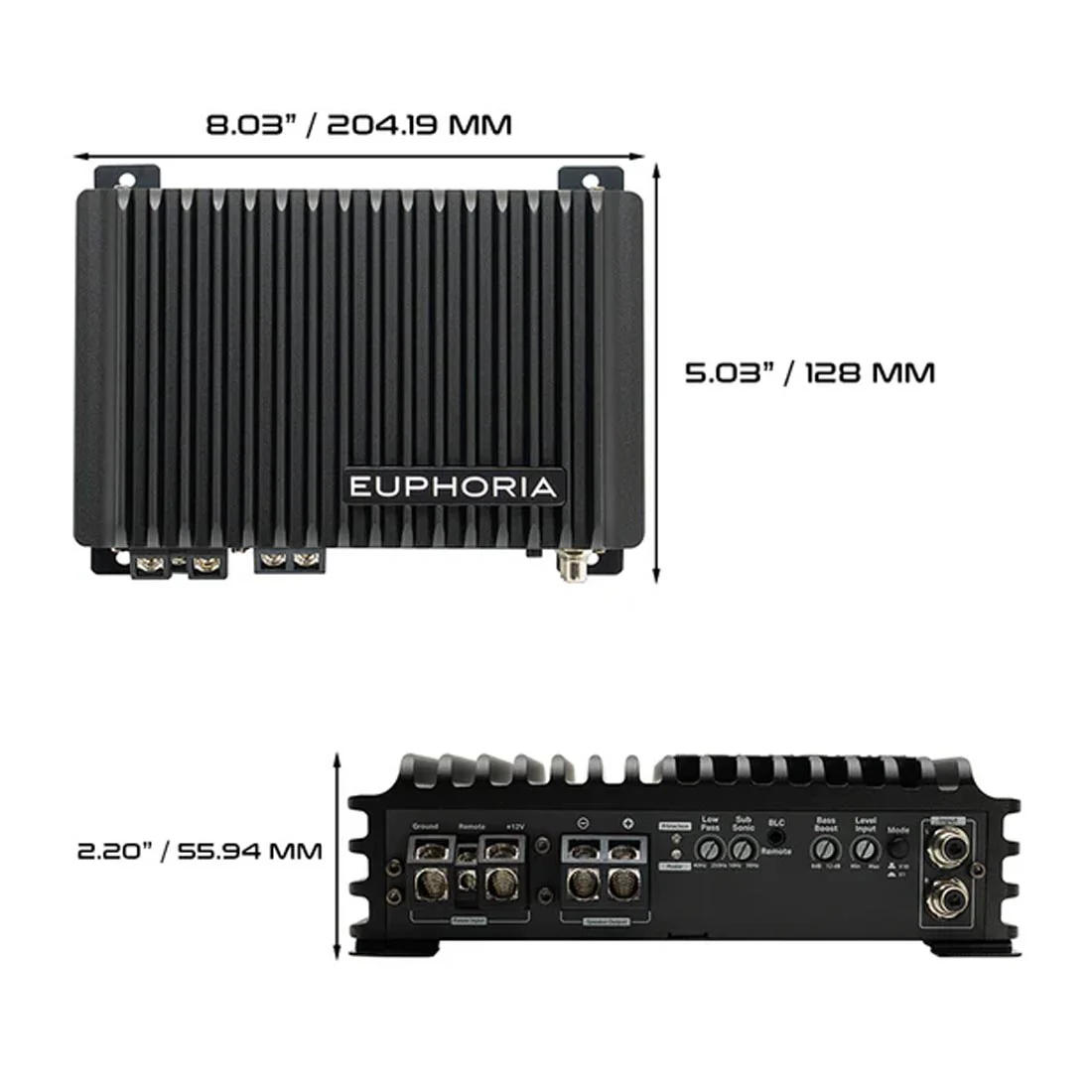 Euphoria EA1.600 Full Range Class D Monoblock Car Amplifier (EA1600) - Image 4