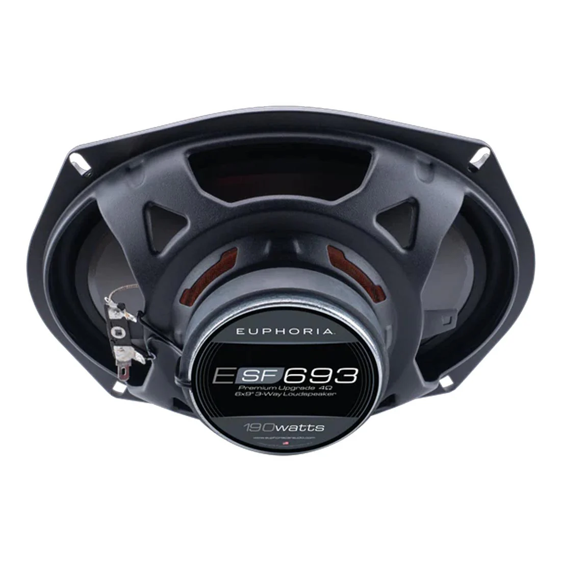 Euphoria ESF693 ESF 6" x 9" 3-Way Loudspeakers - Pair - Image 7
