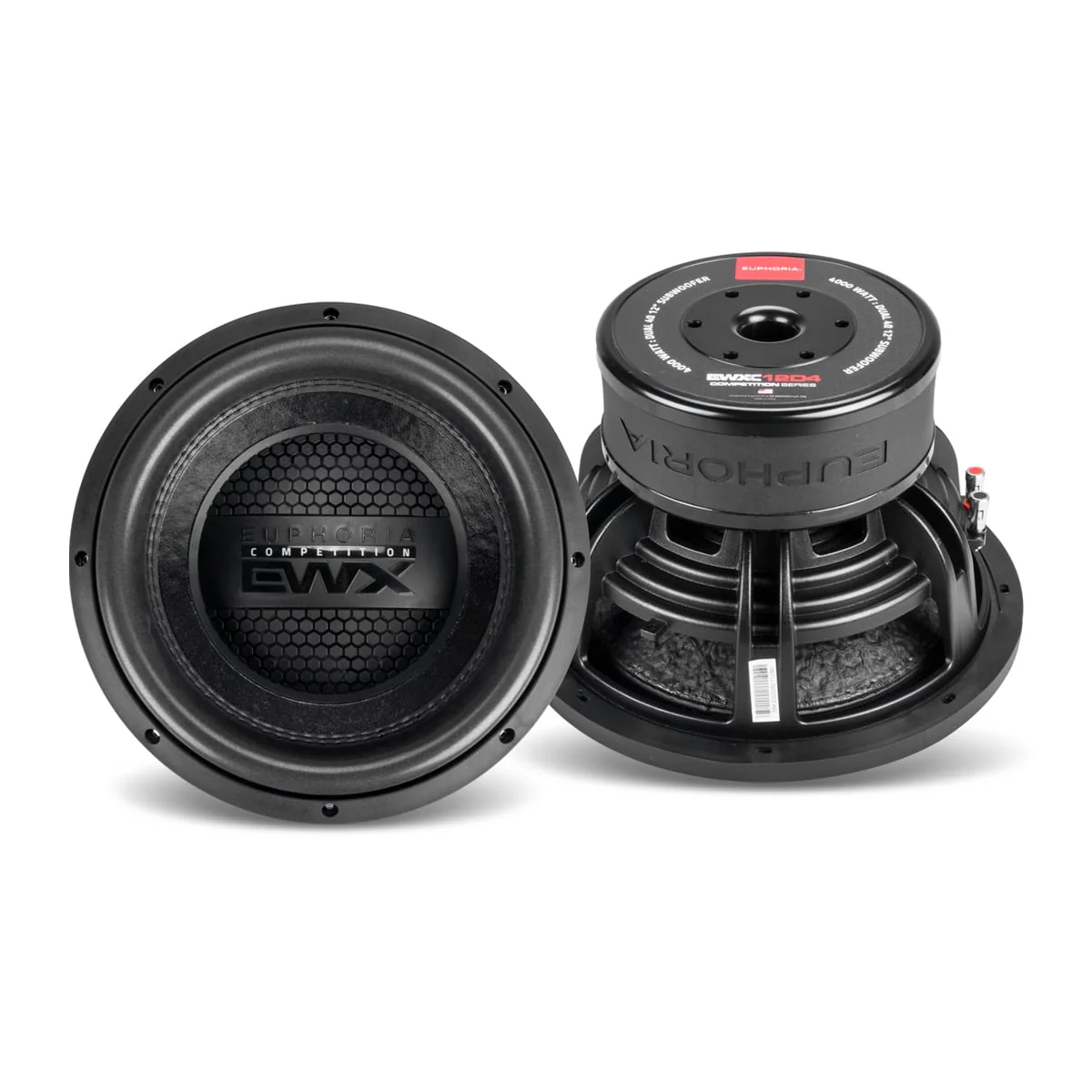 Euphoria EWXC15D4 15" 2000W 4-Ohm DVC Subwoofer (EWXC15D4)