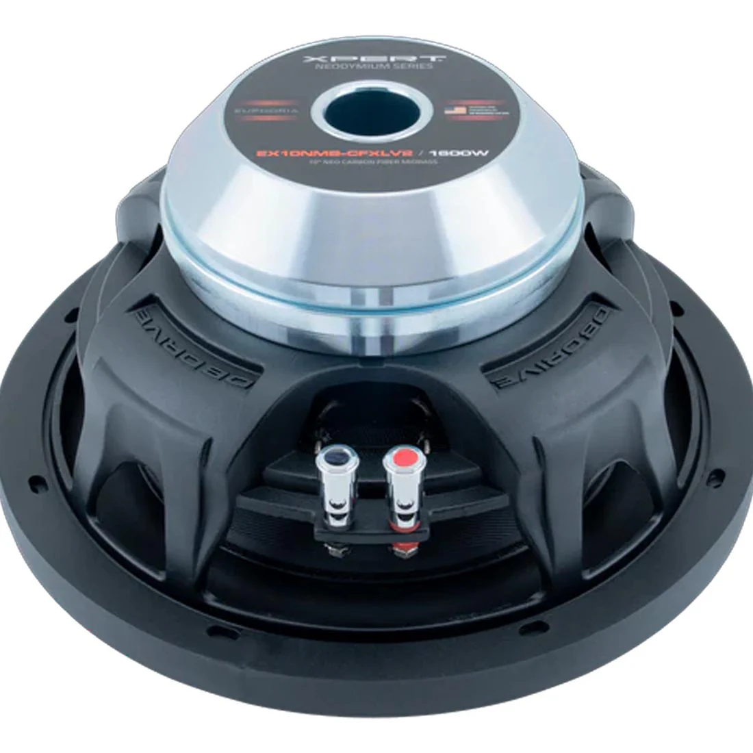 Euphoria XPERT EX10NMB-CFXLV2 10" NEO Carbon Fiber Midbass Speaker - Each (EX10NMBCFXLV2) - Image 7