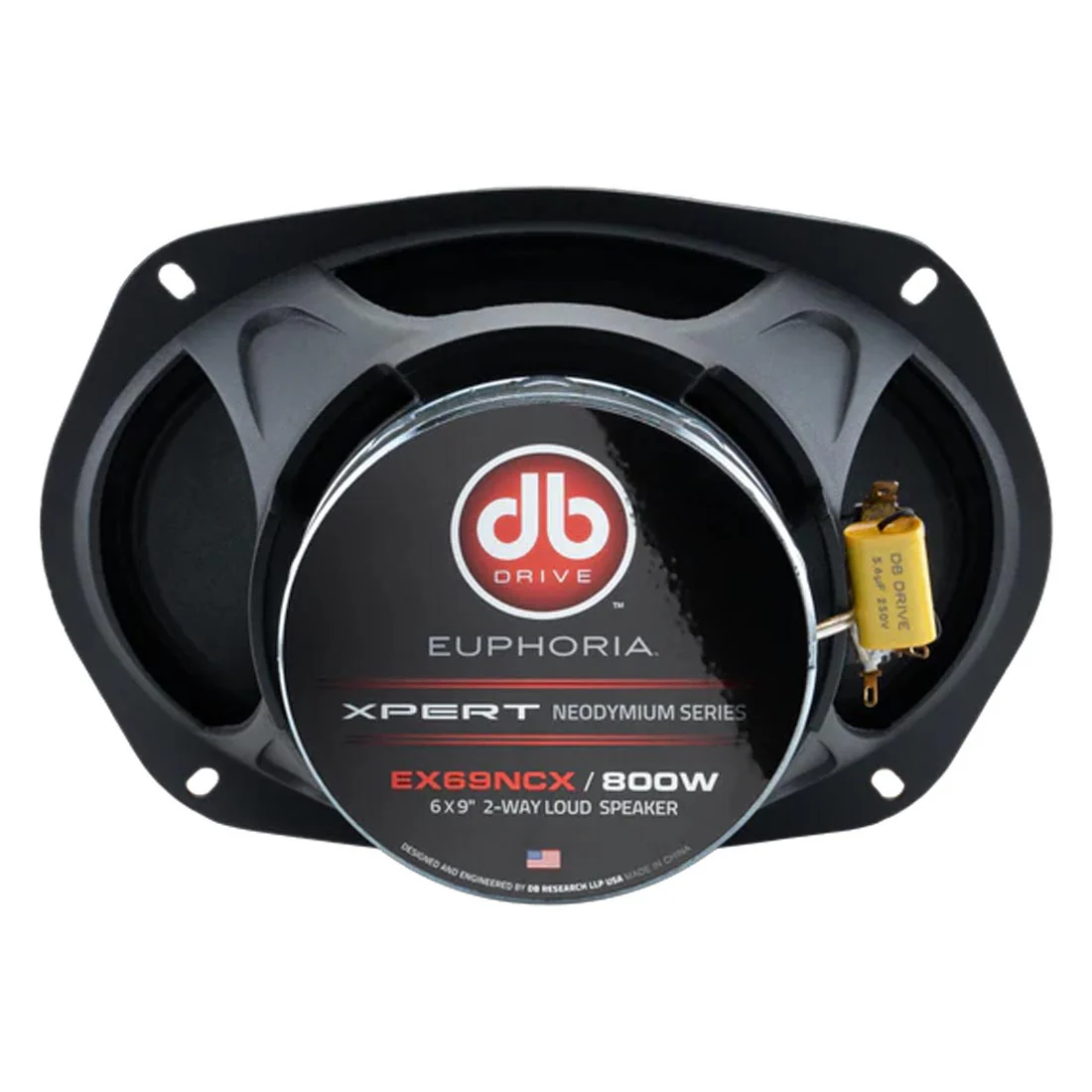 Euphoria XPERT EX69NCX 6" x 9" NEO 2-Way Loudspeakers - Pair - Image 5