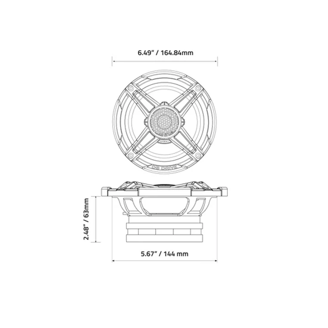 Euphoria XPERT EX6NCX 6.5" NEO 2-Way Loudspeakers - Pair - Image 14