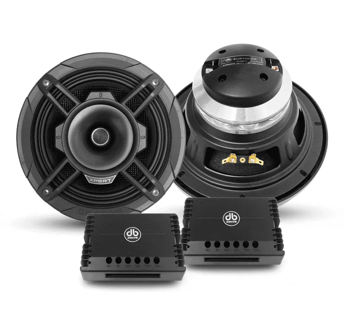 Euphoria XPERT EX8SNCD-CF 8" NEO Carbon Fiber Loudspeakers - Pair (EX8SNCDCF)