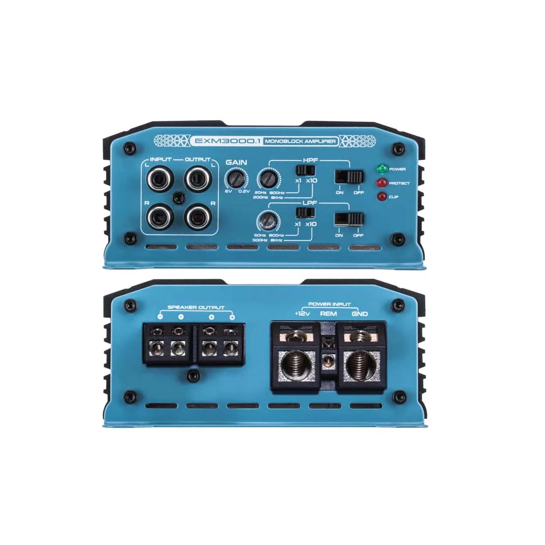 Euphoria XPERT EXM3000.1 Class D Mini Mono Amplifier (EXM3000.1) - Image 2