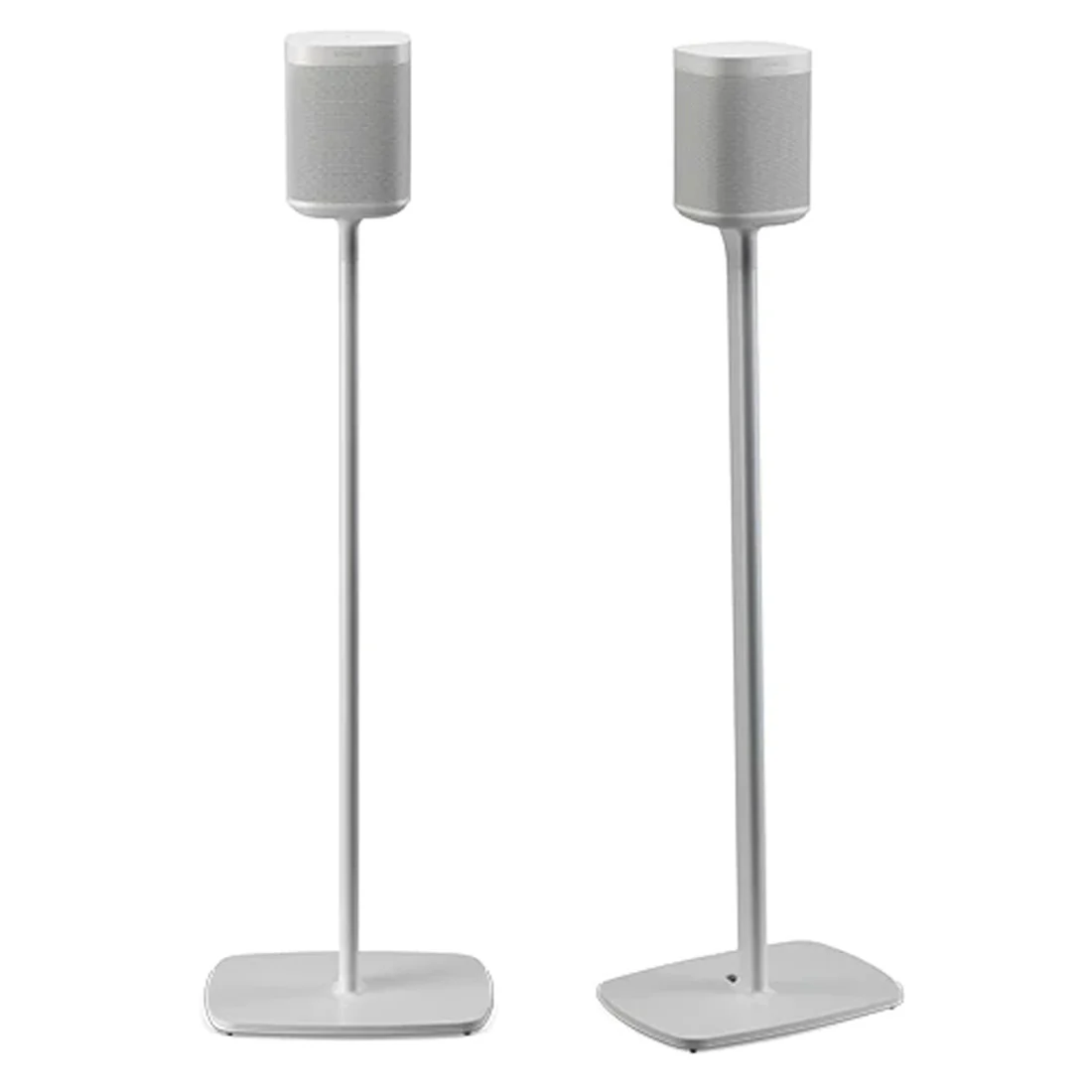 Flexson FLXS1FS2011US Floor Stand For Sonos One Or Play:1 - Pair - White (FLXS1FS2011US)