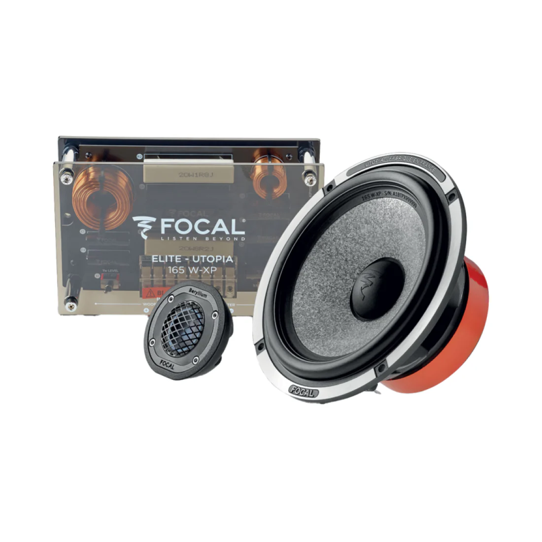 Focal 165W-XP Utopia M Series 6.5" 100W RMS Component Speaker System (165WXP)