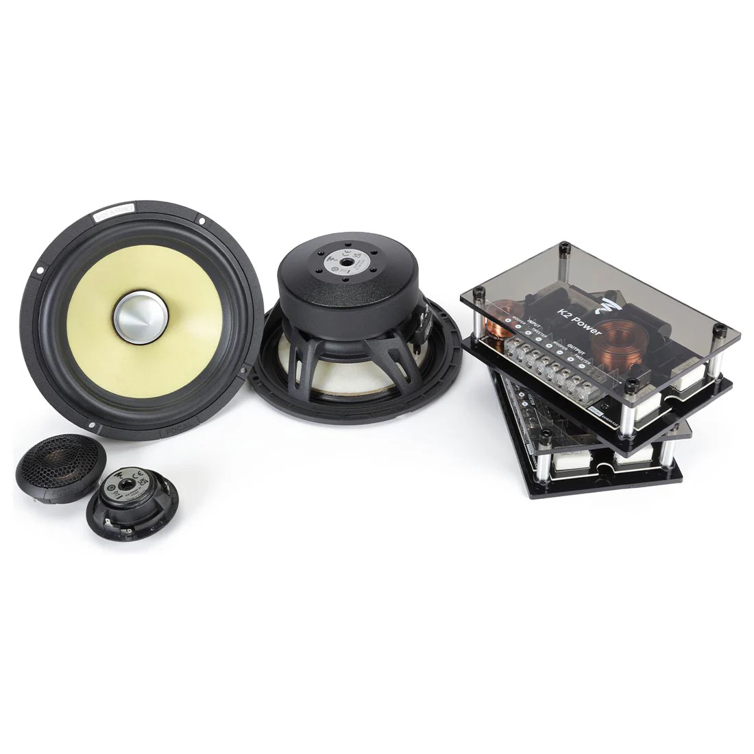 Focal ES 165 KX2E K2 Power Series 6.5" 2-Way Component Speaker System (2-Ohm) (ES165KX2E)