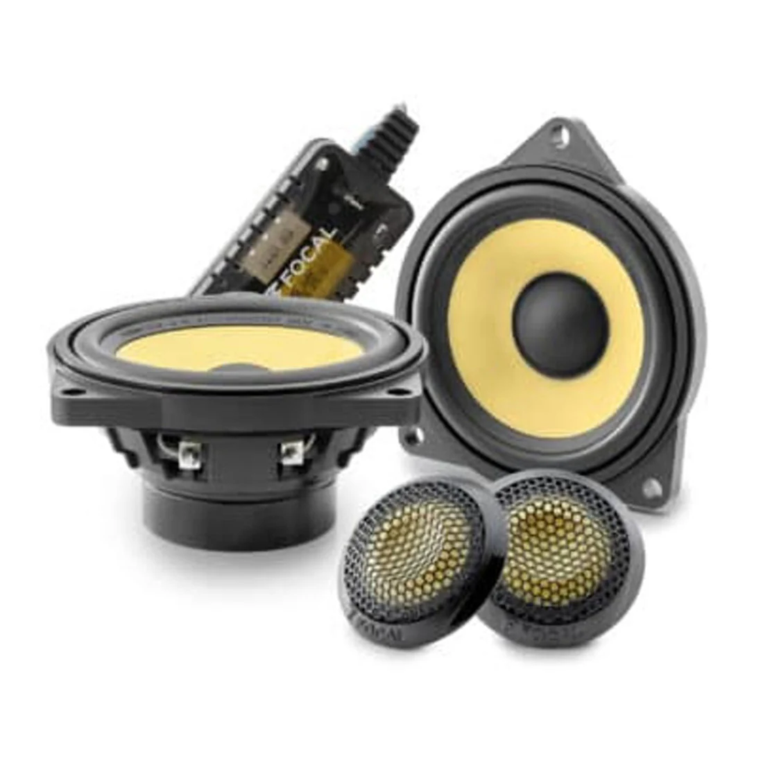 Focal IS BMW 100K K2 Power Series 4" 2-Way Component Speaker System (ISBMW100K)