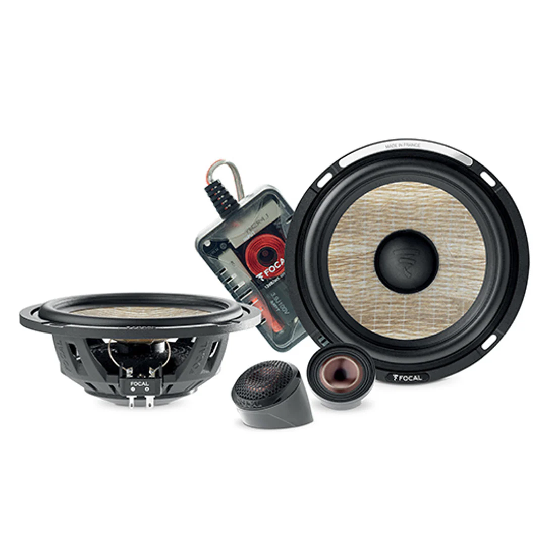 Focal PS165FSE 6.5" 60W RMS 2-Way Shallow Component Speaker System (PS165FSE)