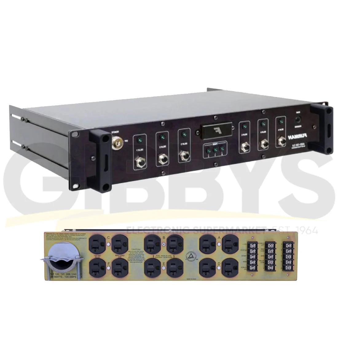 Furman ASD-120-2.0 6 Circuit Sequencing Power Distribution (ASD1202.0)