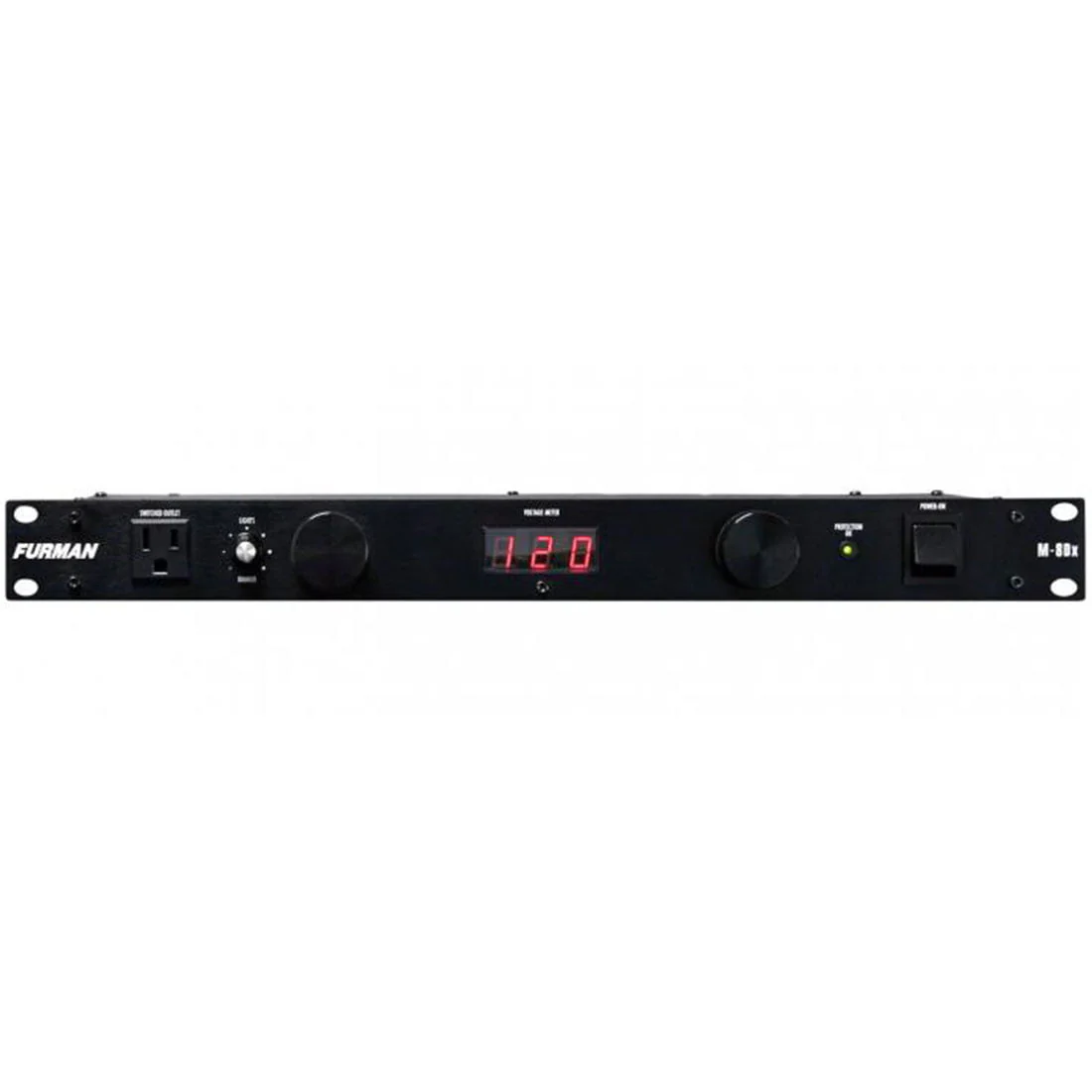 Furman M-8DX 15A Standard Power Conditioner with Lights and Digital Meter (M8DX)