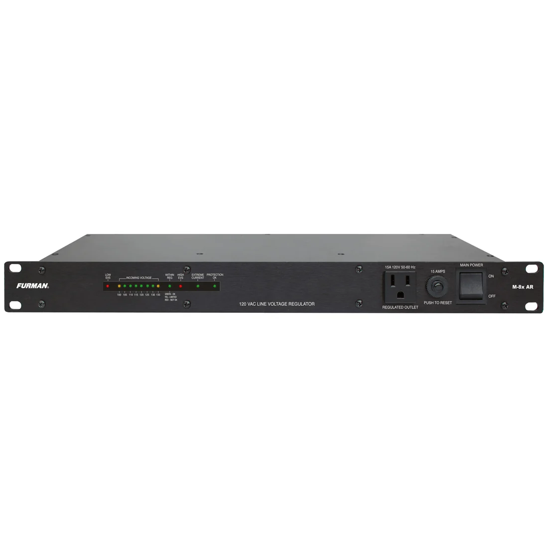 Furman M-8X AR Merit Series 15 Amp Voltage Regulator (M8XAR)