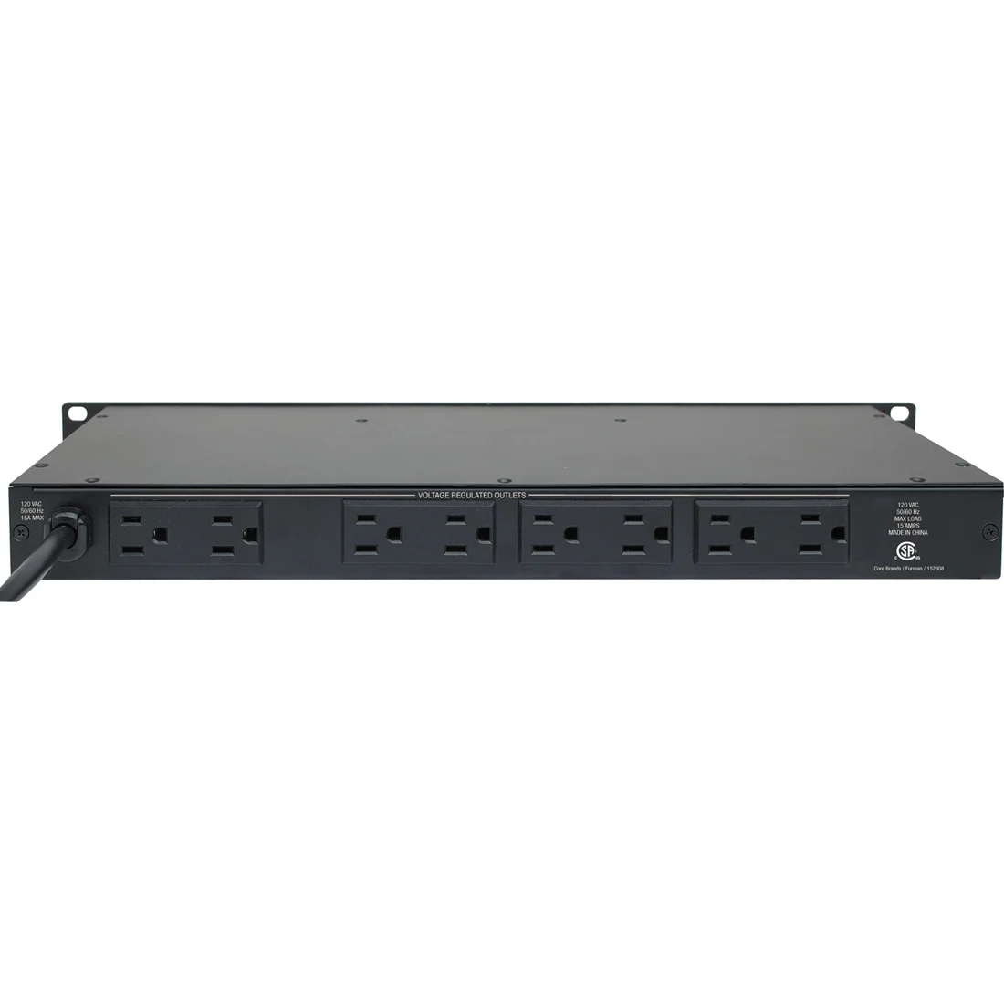 Furman M-8X AR Merit Series 15 Amp Voltage Regulator (M8XAR) - Image 2