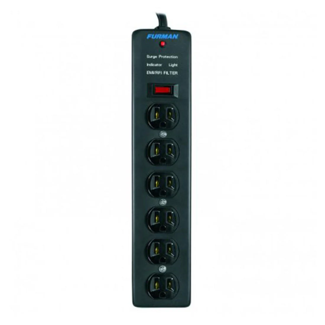Furman SS-6-FUR 6-Outlet Vertical Power Strip with Surge Protection (SS6FUR)