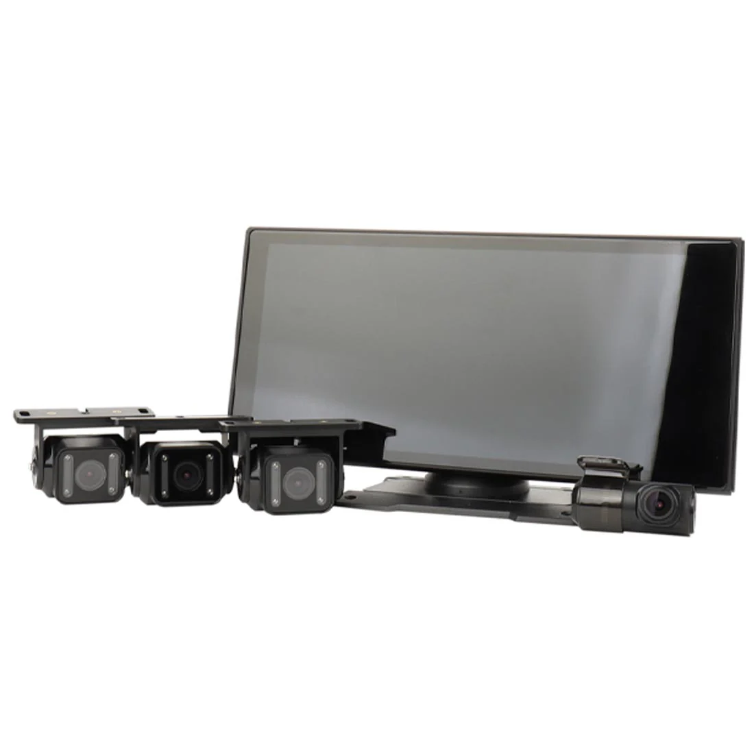 GNET GT9000 4 Channel Dash Camera: 1080p Front, Rear and Side (L/R) Cameras + 10.36" Screen - Image 2