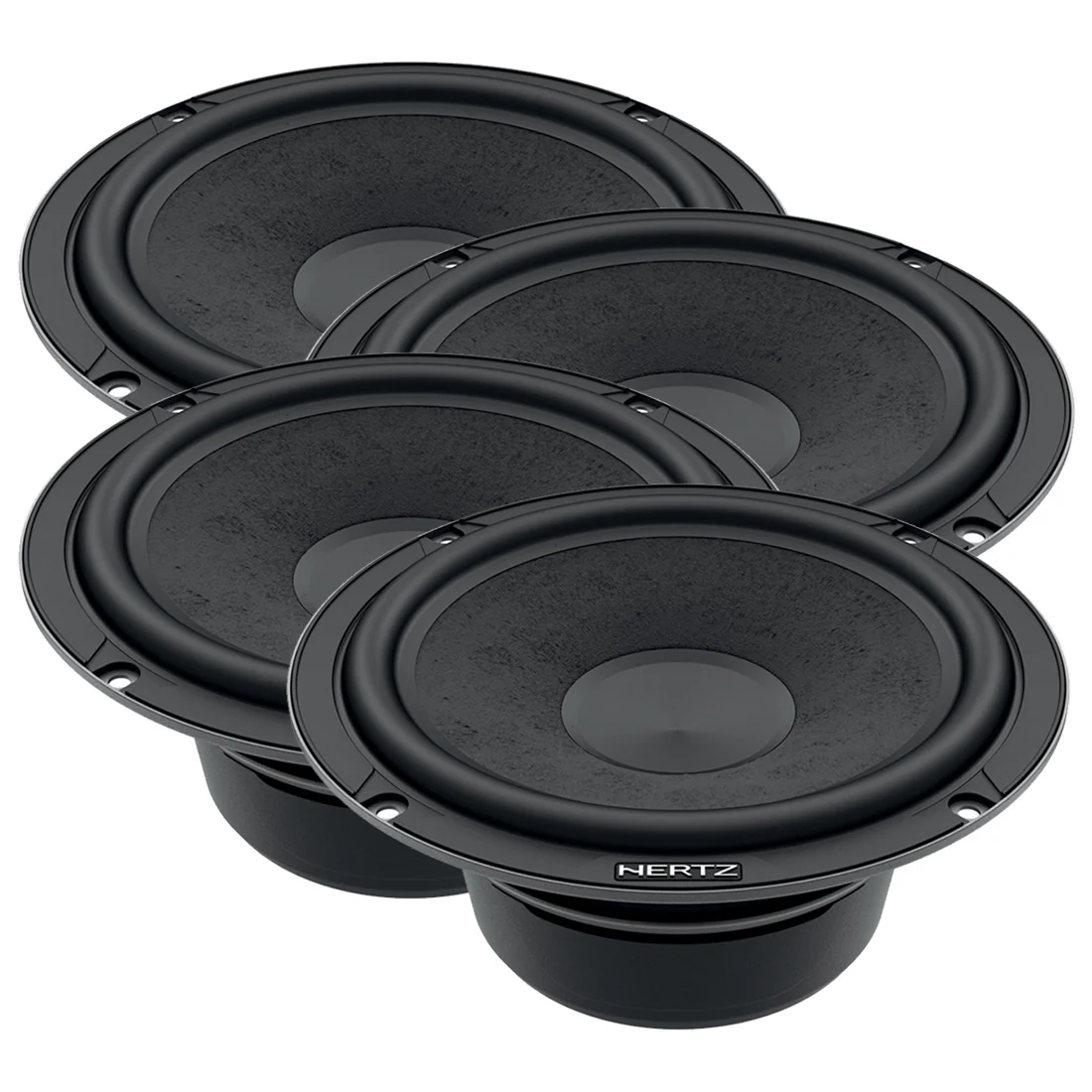 Hertz C165L Cento Series 6.5" 240W 4-Ohm Component Woofers 2 Pairs - Bundle
