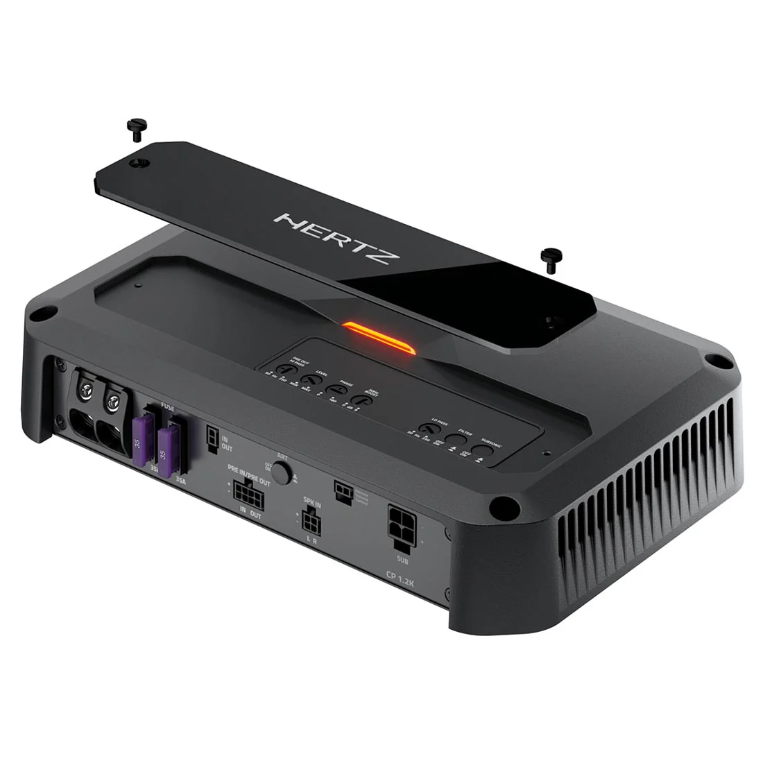 Hertz CP 1.2K Cento Power Class-D Mono Subwoofer Amplifier (CP1.2K) - Image 2