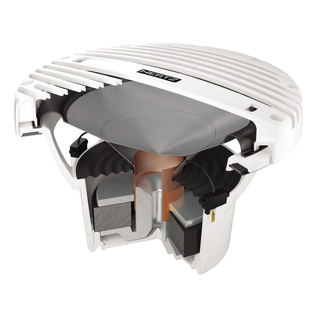 Hertz HMS 10 S2-LD-SW 10" 500W 2-Ohm Marine Sports RGB LED Subwoofer (HMS 10 S2LDSW) - Image 2