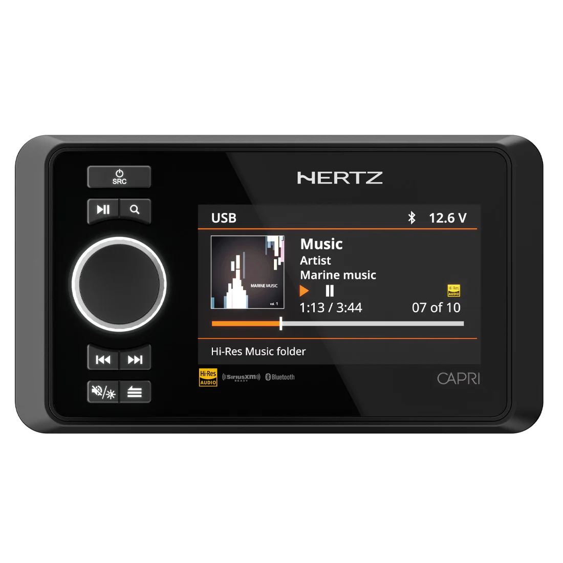 Hertz Marine CAPRI HD1 Wired Marine Remote Controller for Hertz Capri H100 (CAPRI HD1)