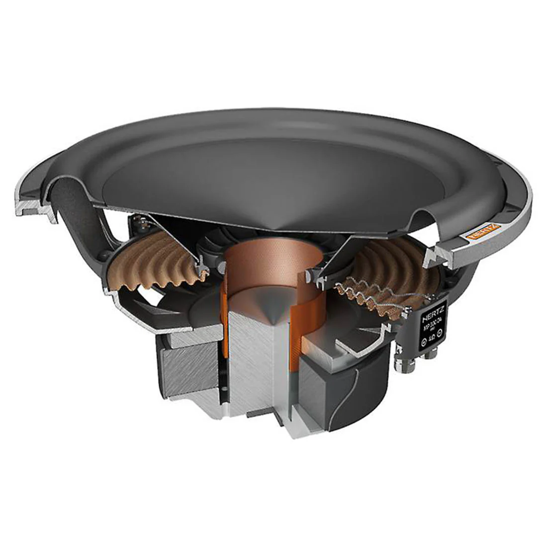 Hertz MP300D4.3 12" 1200W Component Subwoofer (MP300D4.3) - Image 3