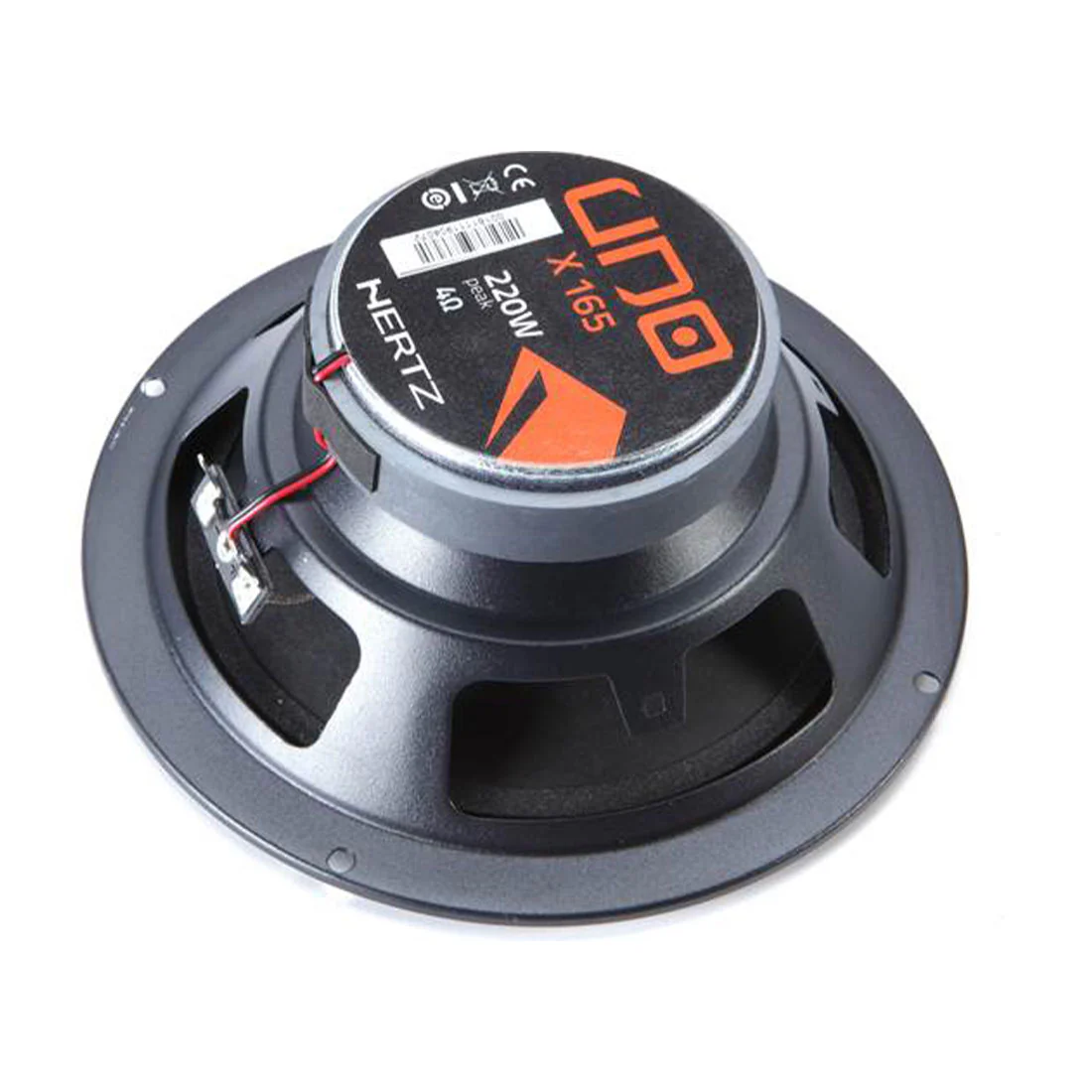 Hertz X 165 Uno Series 6.5" 2-Way Coaxial Speakers (X165) - Image 3