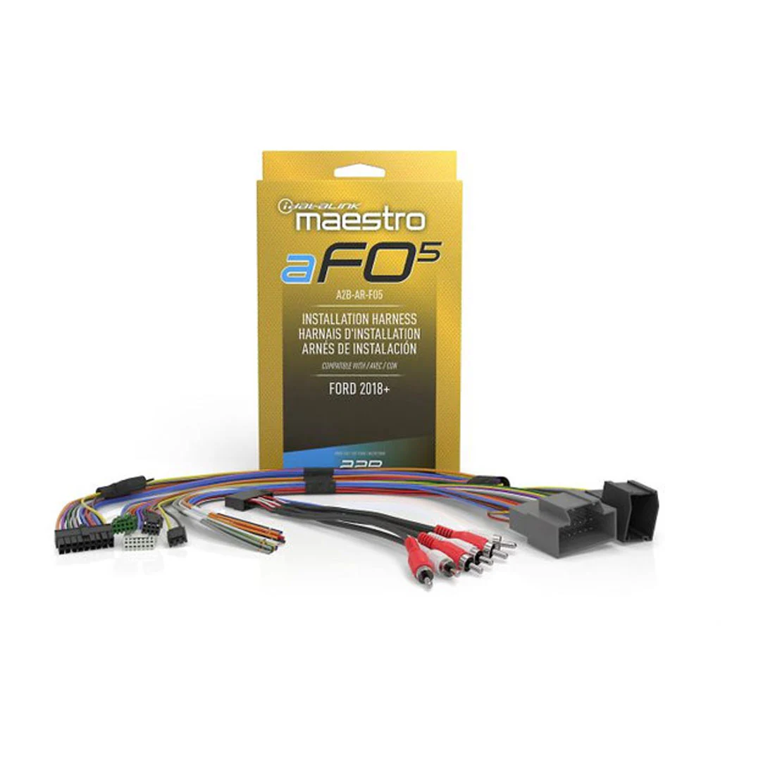 iDatalink Maestro A2B-AR-FO5 Amplifier Replacement Harness for Select Ford Vehicles with A2B Amplifiers (A2BARFO5) - Image 2