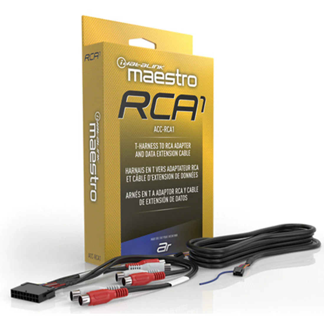 iDatalink Maestro ACC-RCA1 RCA Adapter for DSP Harnesses (ACCRCA1)