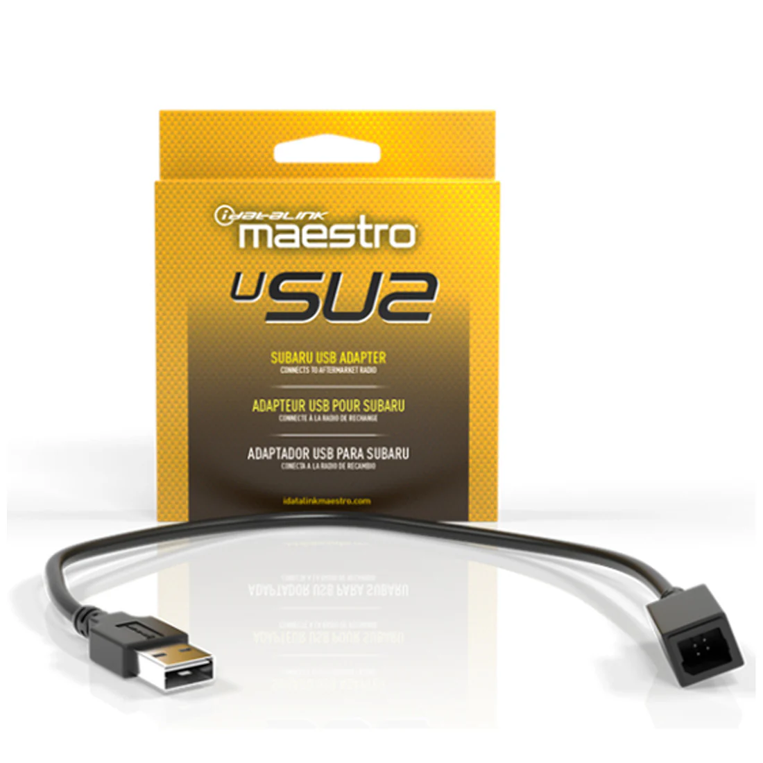iDatalink Maestro ACC-USB-SU2 Factory USB to Male USB Adaptor for Select 2011-2022 Subaru Vehicles (ACCUSBSU2)