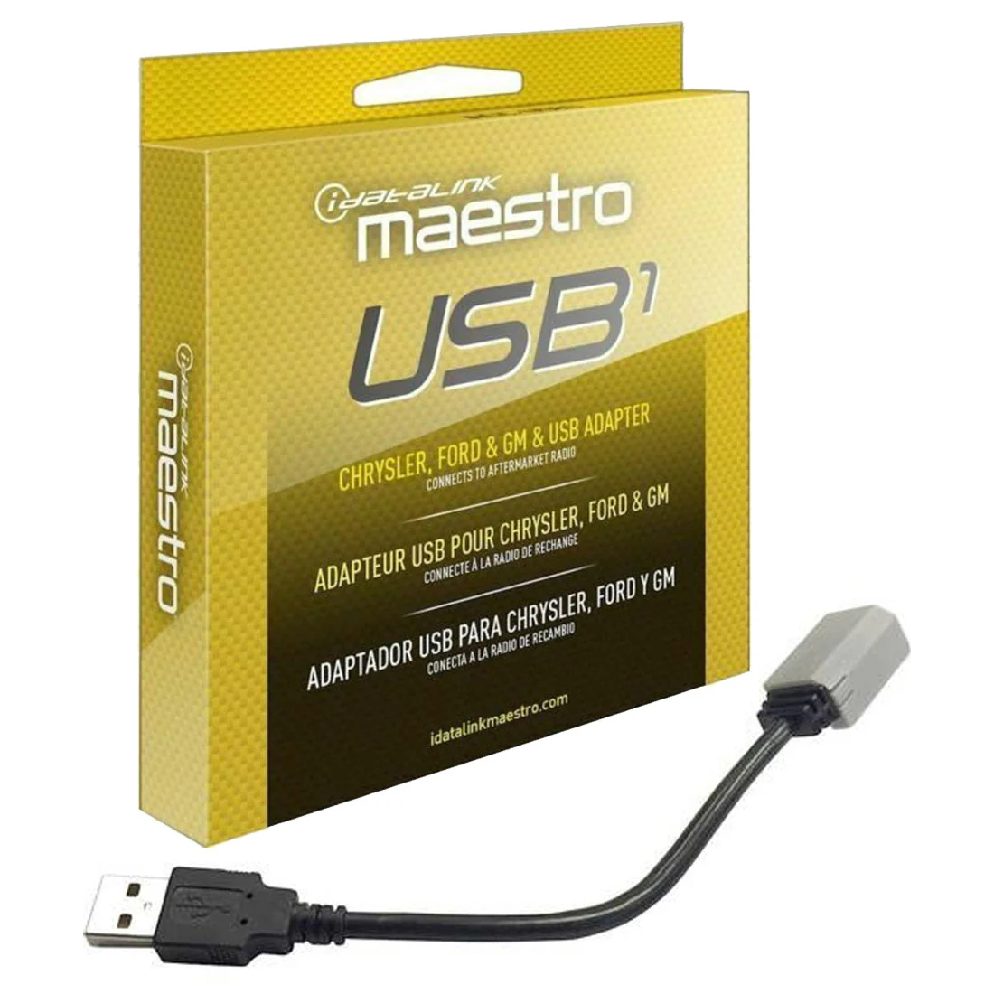 iDatalink Maestro ACC-USB1 Unkeyed USB Mini Female to Full Size USB Male Adaptor (ACCUSB1)