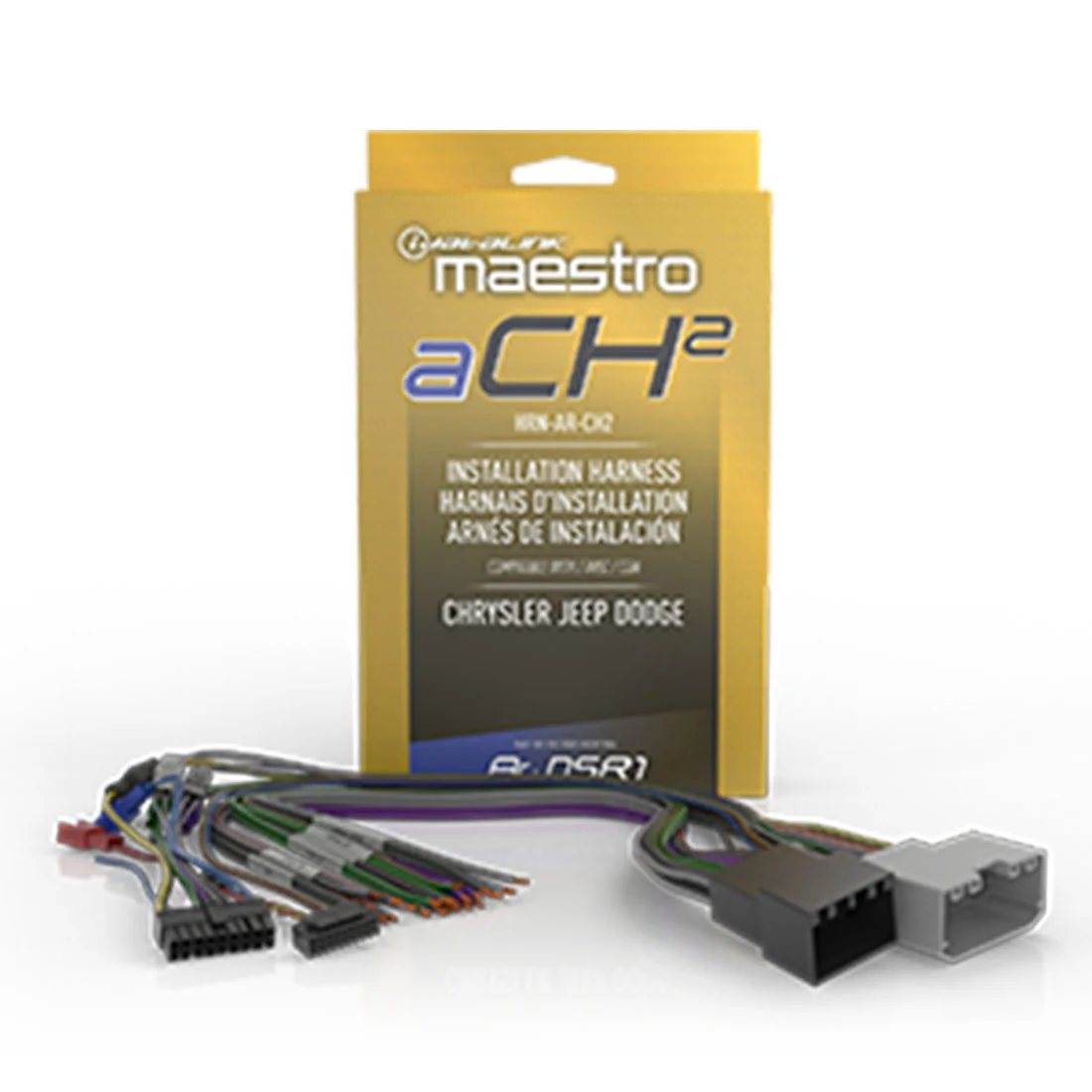 iDatalink Maestro HRN-AR-CH2 Amplifier Replacement Harness for Select Vehicles (HRNARCH2)