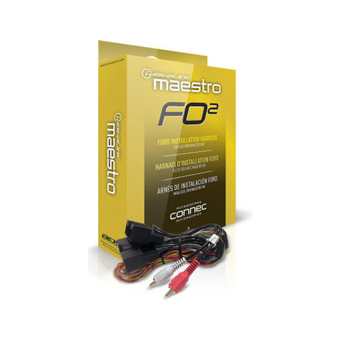 iDatalink Maestro HRN-HRR-FO2 Plug and Play T-Harness for FO2 Ford Vehicles with HU connectors (HRNHRRFO2)